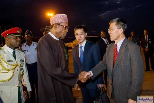 Photos: President Buhari Departs Nigeria For China On A Weeklong Official Visit